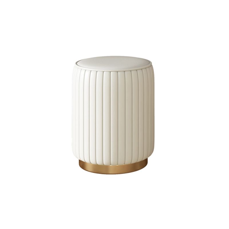 White Stone Top Vanity with Drawers 29.52" H Vanity Set with Stool