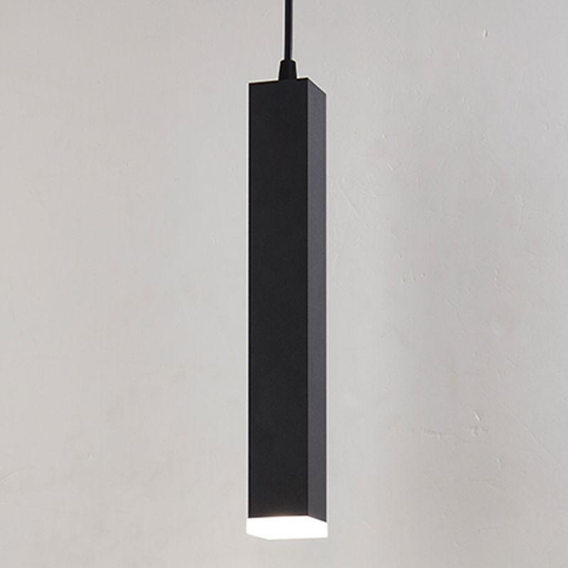 Modern Plug in Pendant Light Cylindrical Hanging Pendant Lights for Living Room