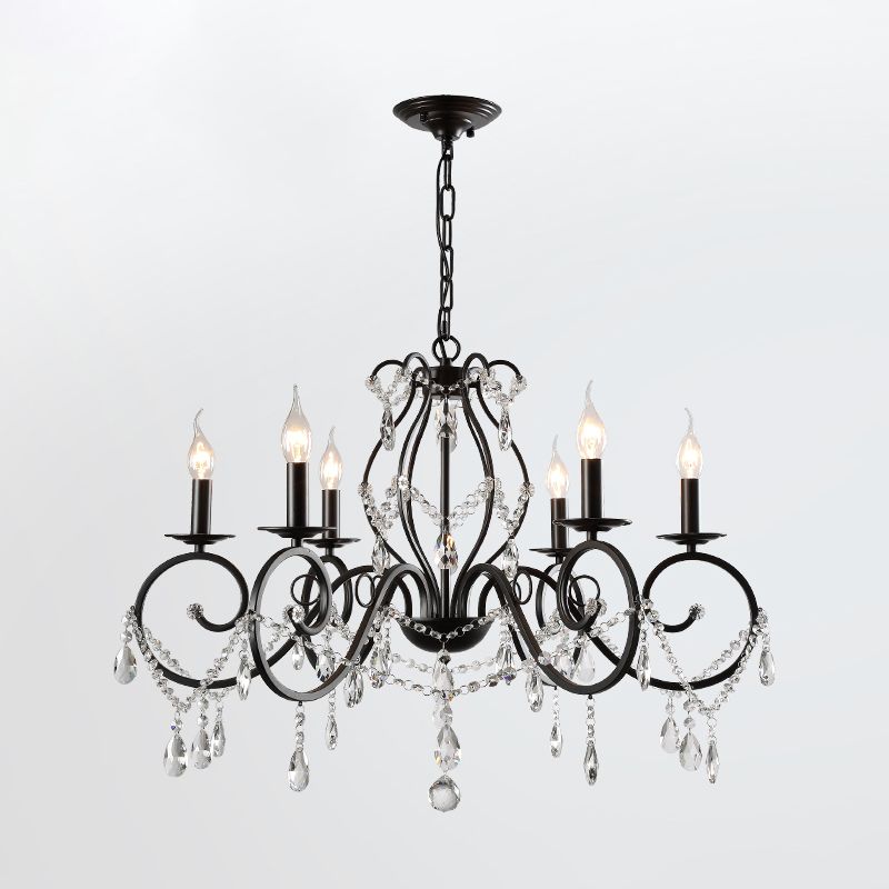 Lustre de bougie de campagne