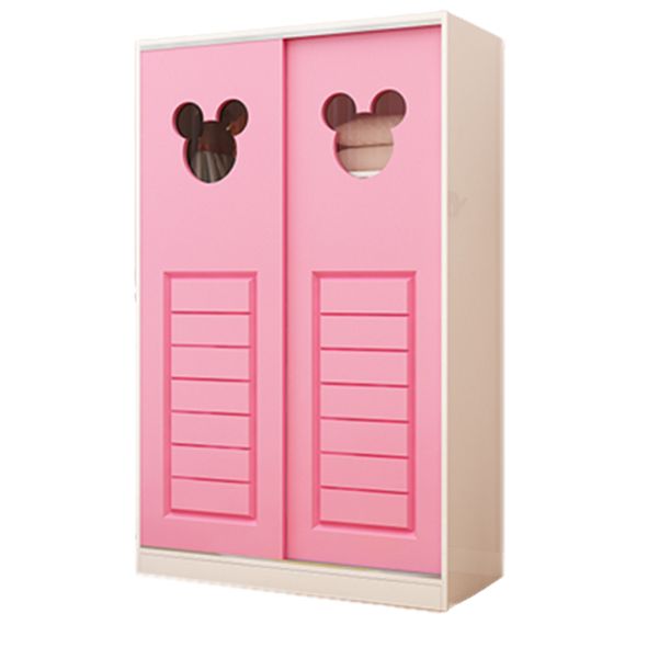 Artificial Wood Hanging Clothes Rack Matte Hanging Clothes Rack