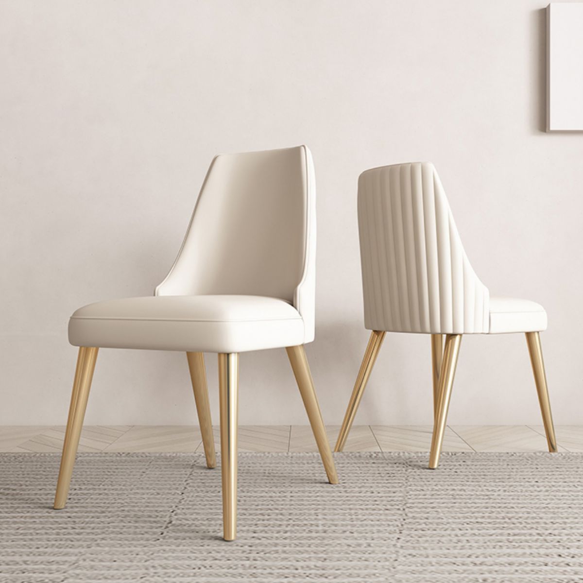 Modern Sintered Stone Dining Set Rectangle 1/4/5/7 Pieces Dining Room Table Set