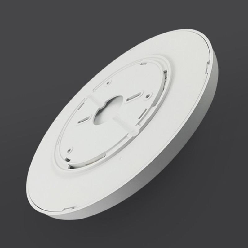 Plafonnier rond à 1 lumière en plastique de style moderne