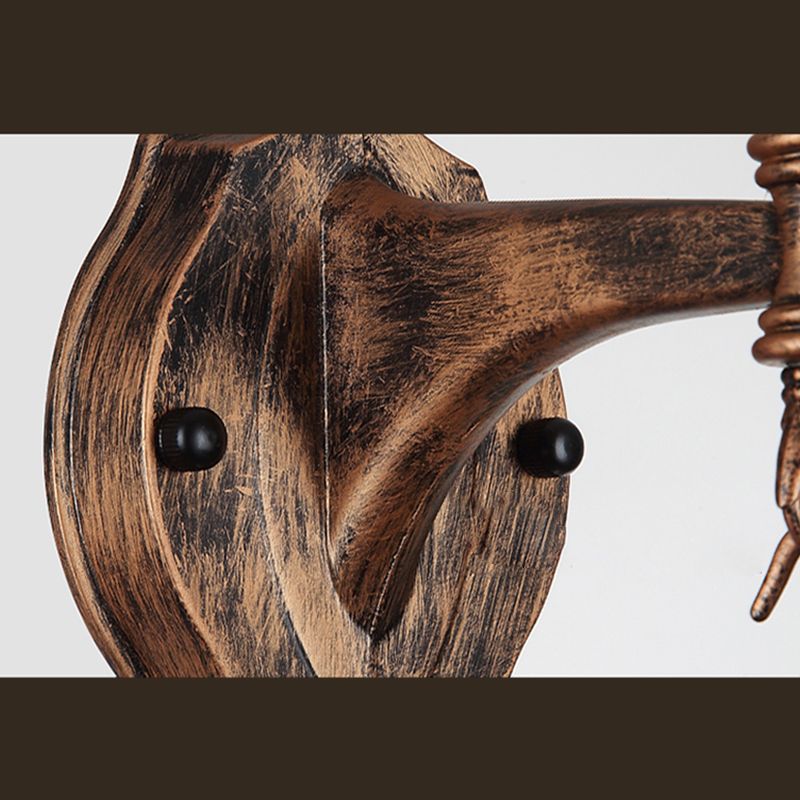 Nautical Style Kerosene Lamp Shaped 1 Head Hanging Light Metal Pendant Lamp