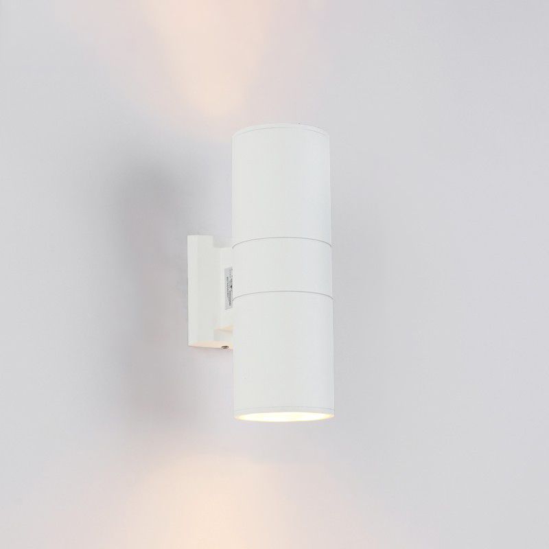 2 Lights Tube Wall Lights Modern Style Metal Wall Mounted Lamps