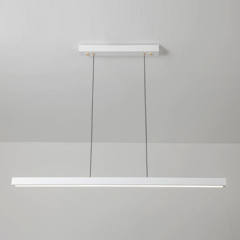 Estilo moderno lineal isla livera metal 1- Luz de luz de luz de luz