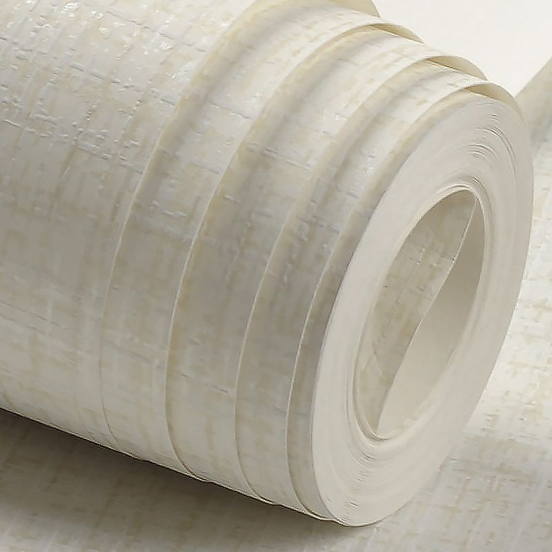 Non-Woven Washable Wallpaper Minimalist Tartan Wall Covering for Living Room, Unpasted