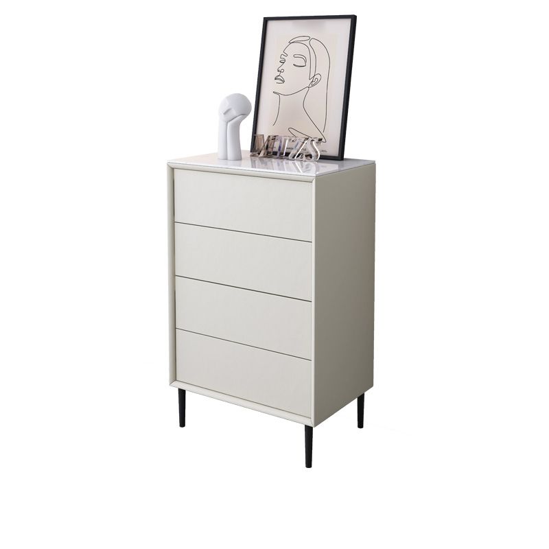 Contemporary Bedroom Wooden Storage Chest 15.7"Wide Chest with Drawers