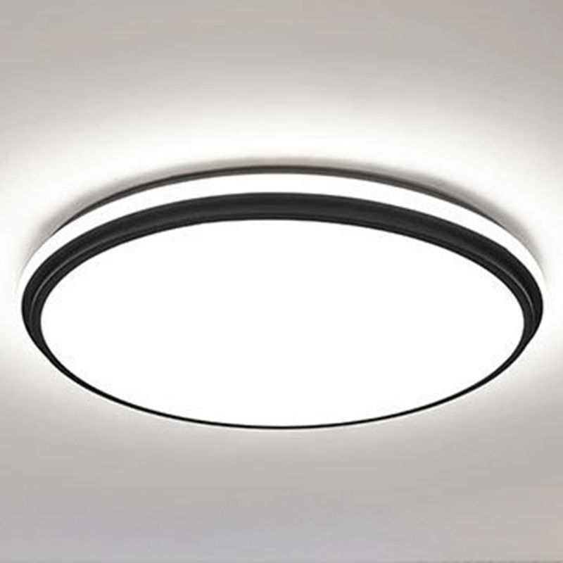 Acrylic 1-Light Flush Ceiling Light Fixture Geometrical Modern Style Flush Mount Lighting