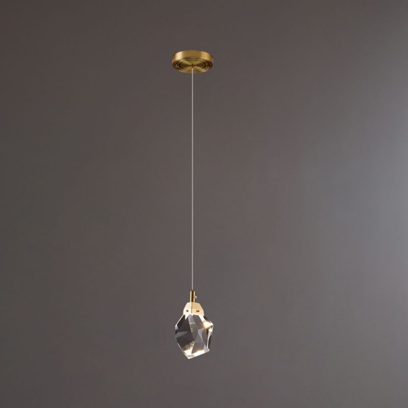 Pendre en cristal penseur suspendu suspendu en or pour la chambre à coucher