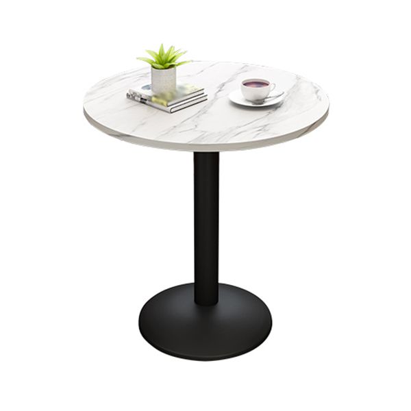 Traditionele luxe eettafel Round Stone eettafel, 23,6 "L x 23.6" W x 29.1 "H