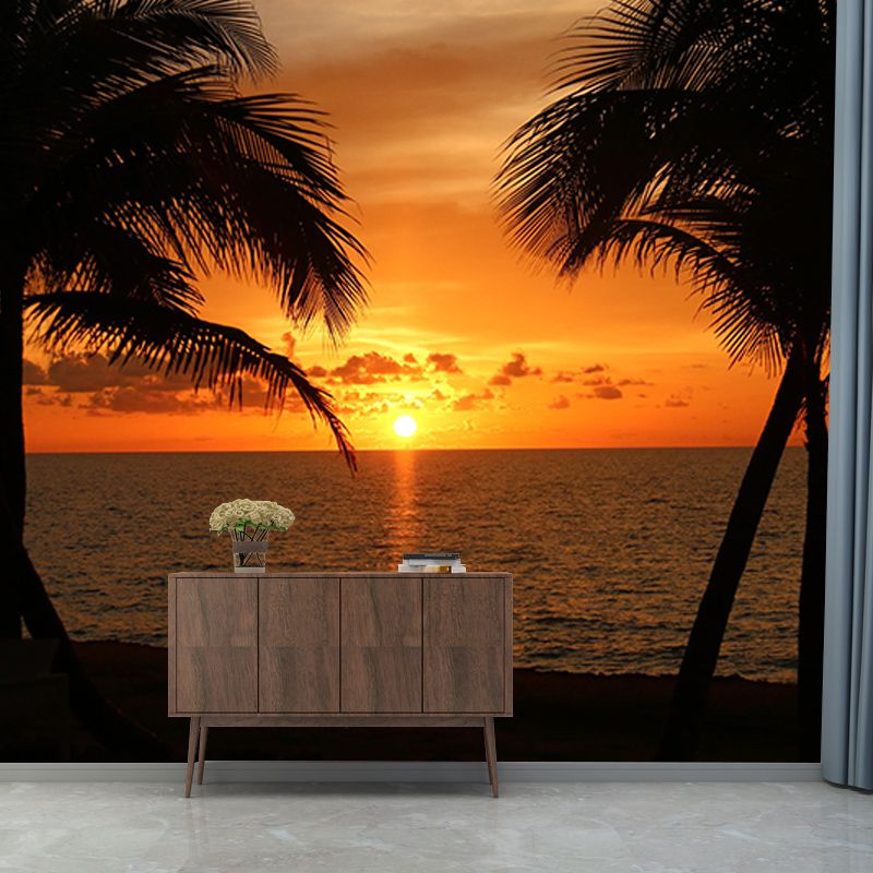 Photography Wall Mural Wallpaper Tropical Scenery Sitting Room Wall Mural