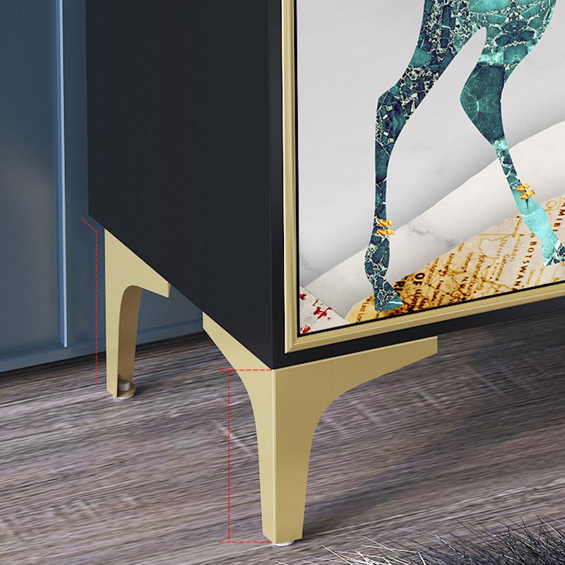 14.04-inch Width Classic Glam Storage Chest Solid Wood Storage Chest Dresser