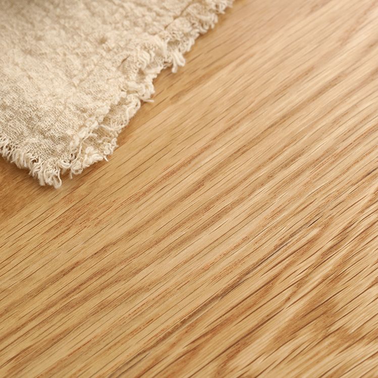 Round 4-foot Dining Table Oak Solid Wood Furniture for Dining Room Home