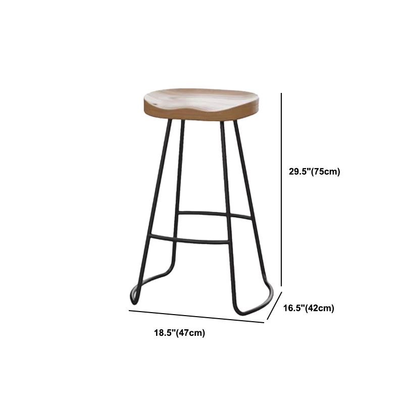 Modern Rectangle Pub Table Set 1/5 Pieces Wooden Counter Table with High Stools