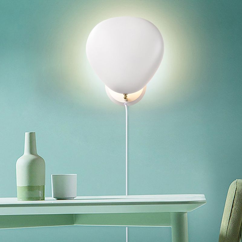 Metal Sphere Shape Wall Lights Modern Style 1 Head sconce light for Hallway