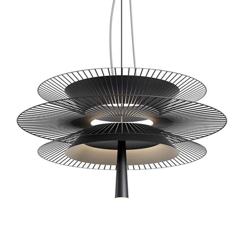 Metal Contemporary Hanging Pendant Light 1-Light Drop Pendant for Dining Room