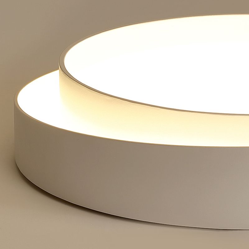 Ultra-thin LED Lamp Flush Mount Ceiling Light with Iron Art for Corridor