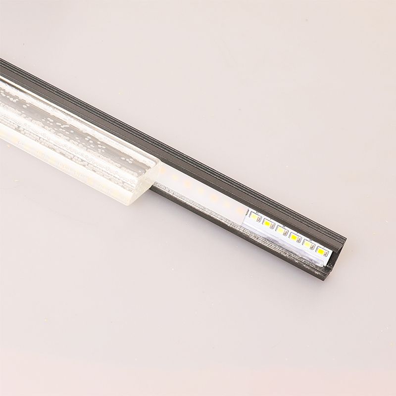 Modern Minimalist Style Streamlined Wall Mounted Vanity Lights Metal Vanity Sconce for Toilet