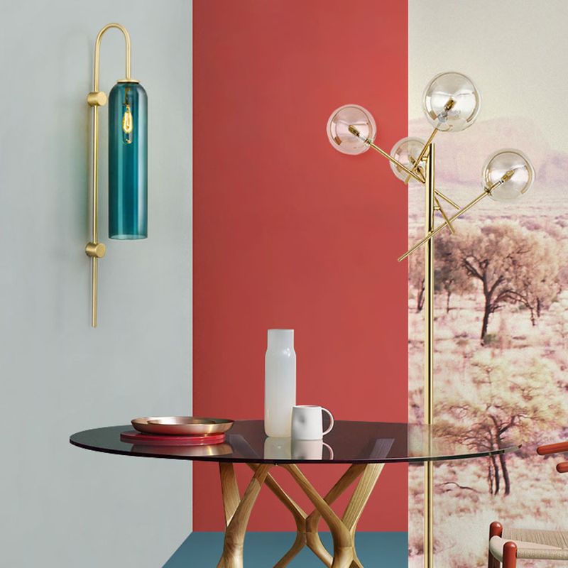 Modern Creative Wall Light Glass Wall Sconce Light for Bedroom