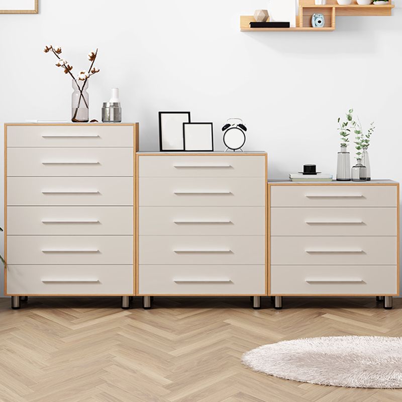 15.6-inch Width Storage Chest Contemporary Dresser with 4/5/6 Drawers