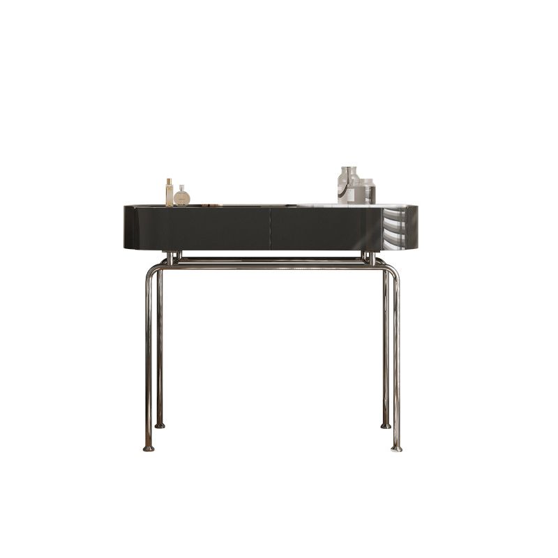 Wooden Make-up Vanity Black Makeup Vanity Desk Table with Drawer