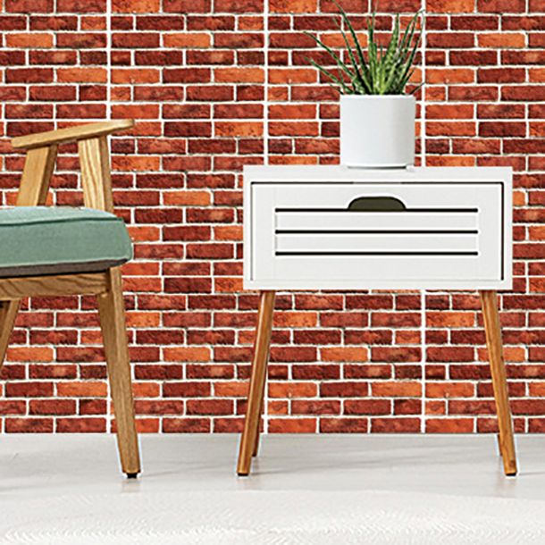 Plastic Peel & Stick Subway Tile 3D Subway Tile with Slip Resistant