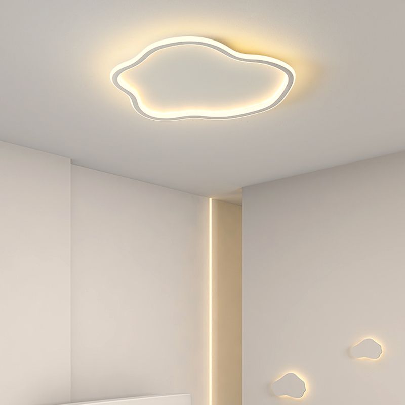 Géométrique 1 lumière LED encastré métal moderne encastré chambre à coucher lumière