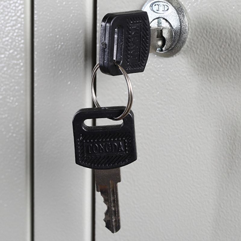 Contemporary Wardrobe Metal White Colour Wardrobe Closet for Bedroom