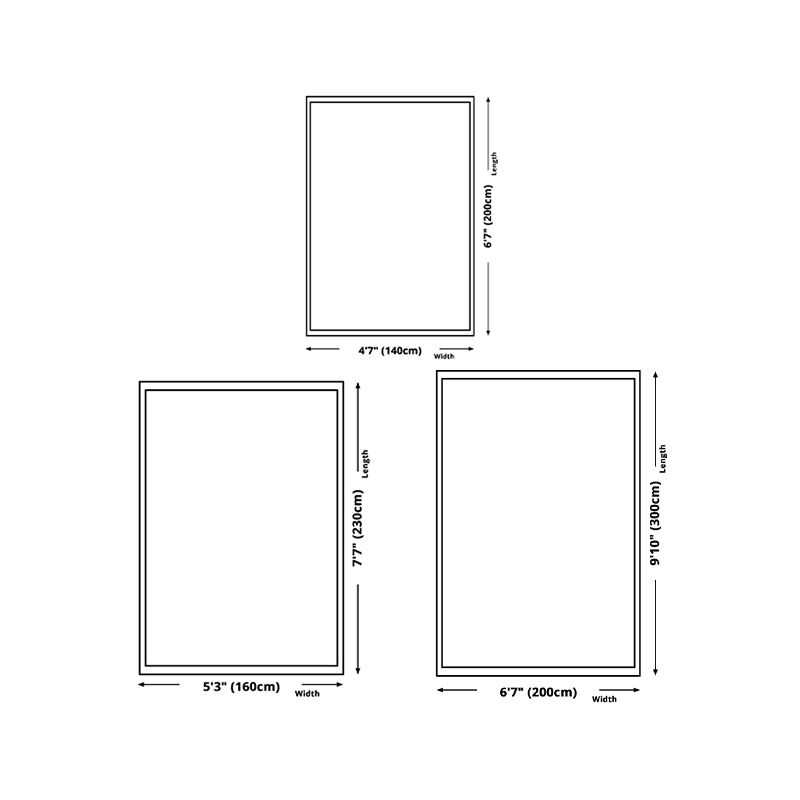 Gorgeous Carpet Modern Plaid Print Area Rug Living Room Rug with Non-Slip Backing