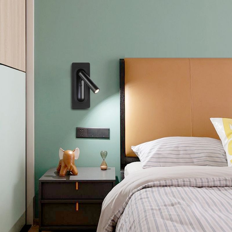 Nordic Style Aluminium Wandleuchter Zylinder 1 Licht Lesen Wandleuchte für Schlafzimmer
