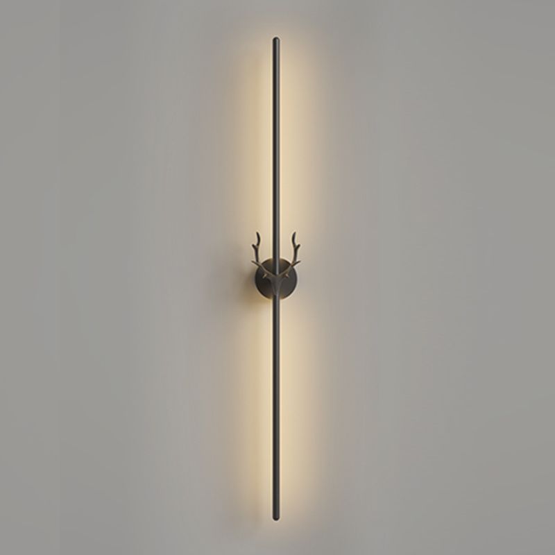 Lumière murale en métal de style moderne Minimaliste de bande LED LED GALCE LEUR POUR LA CHAMBRE