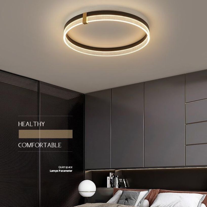 Moderne stijl acryl inbouw plafondarmatuur Geometrische 1-lichts gemonteerde led-verlichting