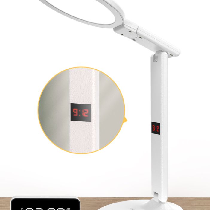 Light da tavolo da tavolo moderno con porto di plastica in porta USB Luce da tavolo