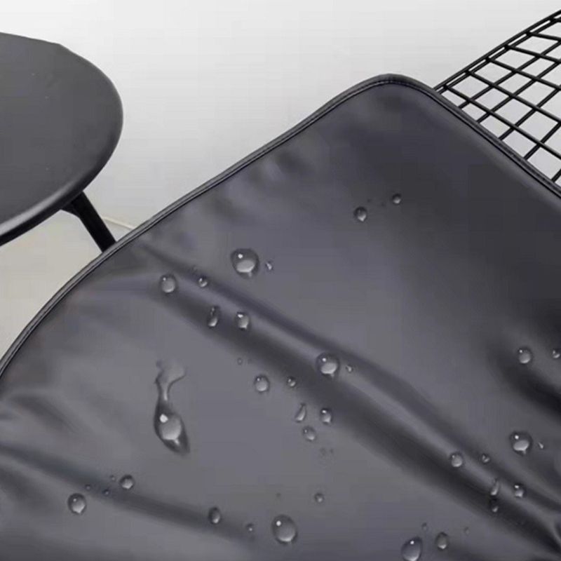 Rust Resistant Metal Side Chair Upholstered No Natural Variation Dining Side Chair