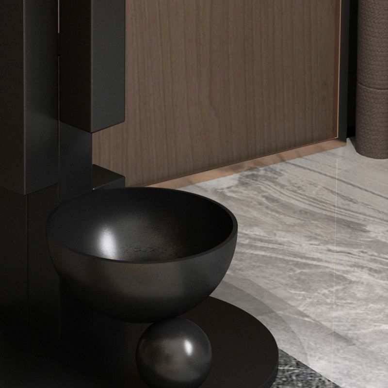 Contemporary Metal Corner Table Pedestal Round Living Room Sofa Side Accent Table