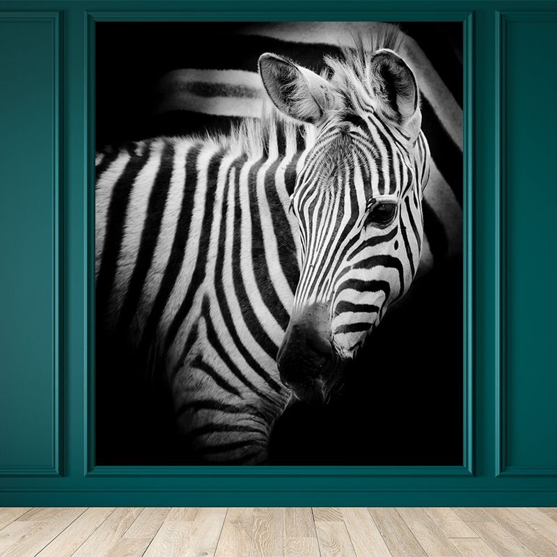 Contemporary Mural Wallpaper for Bedroom Full Size Wall Covering in Pastel Color