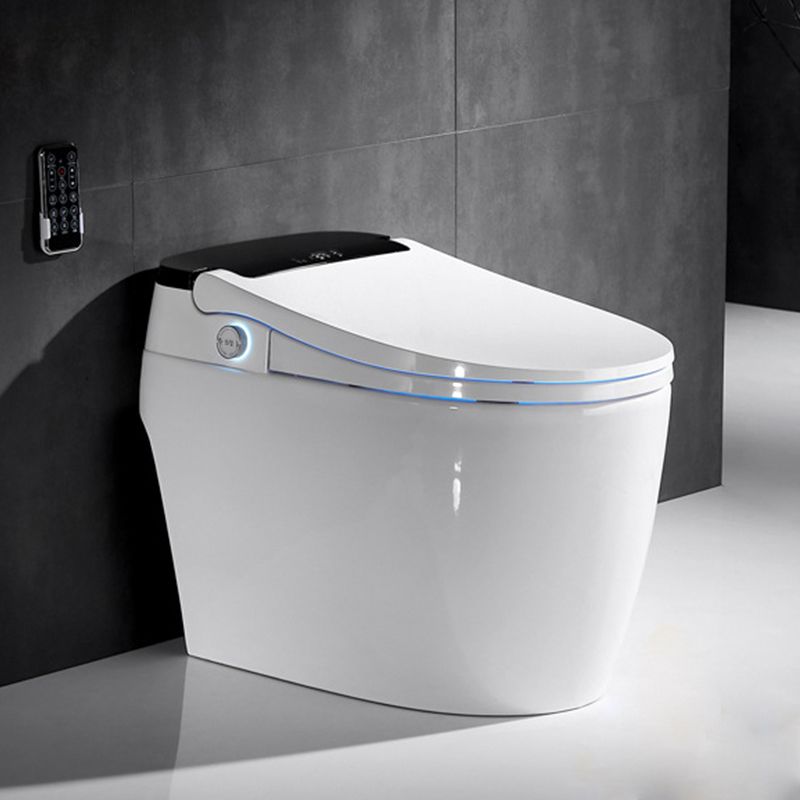 Modern All In One Toilet Floor Mounted Siphon Jet ABS Flush Toilet