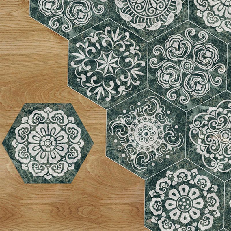 Modern Vinyl Plank Flooring Peel and Stick Ceramic Print PVC Flooring