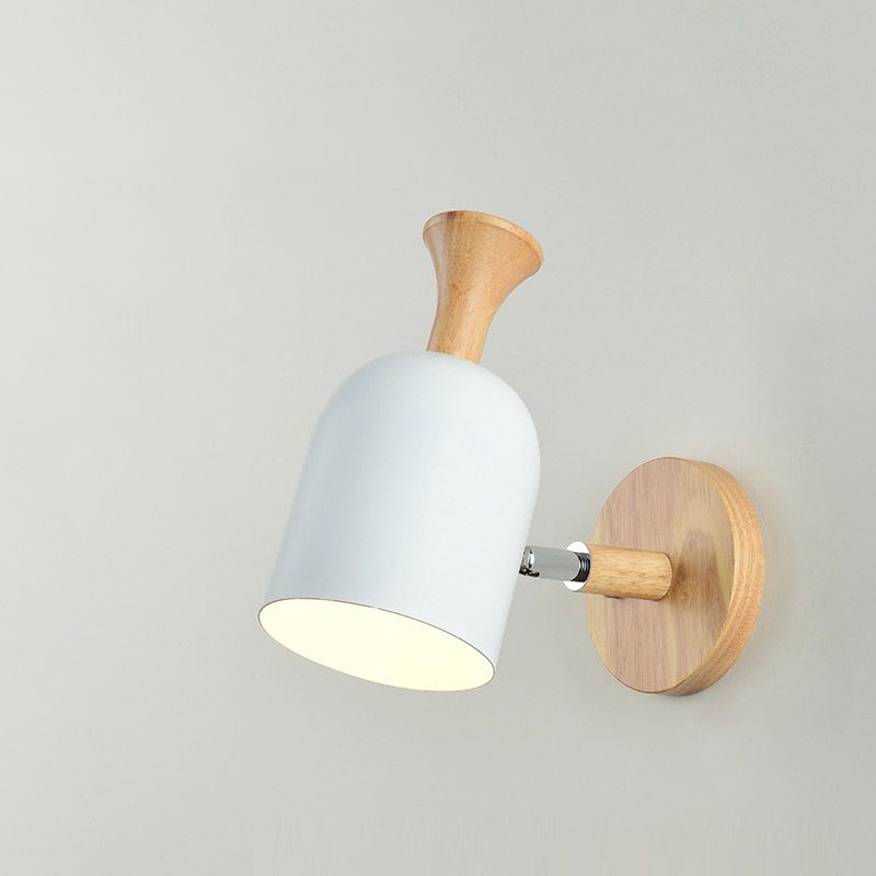 Geometric Shape Metal Wall Light Nordic Macarons 1 Light Wall Mount Light