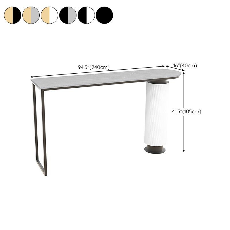Specialty Bar Table Bar Height Contemporary Pub Table for Indoor