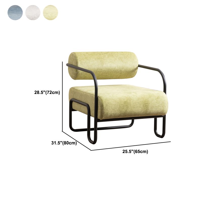 31.50" Wide Contemporary Style Single Sofa Chair Fixed Backed Arm Chair