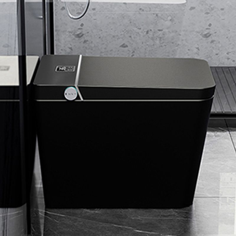 Modern Floor Mount Flush Toilet Siphon Jet Urine Toilet with Heated Seat for Bathroom