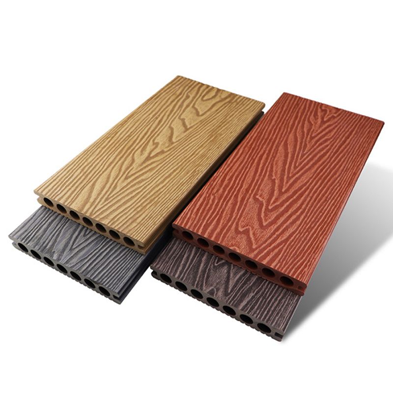 3D Embossed Wood Grain Flooring Modern Style Non-slip Rectangle Wood Flooring