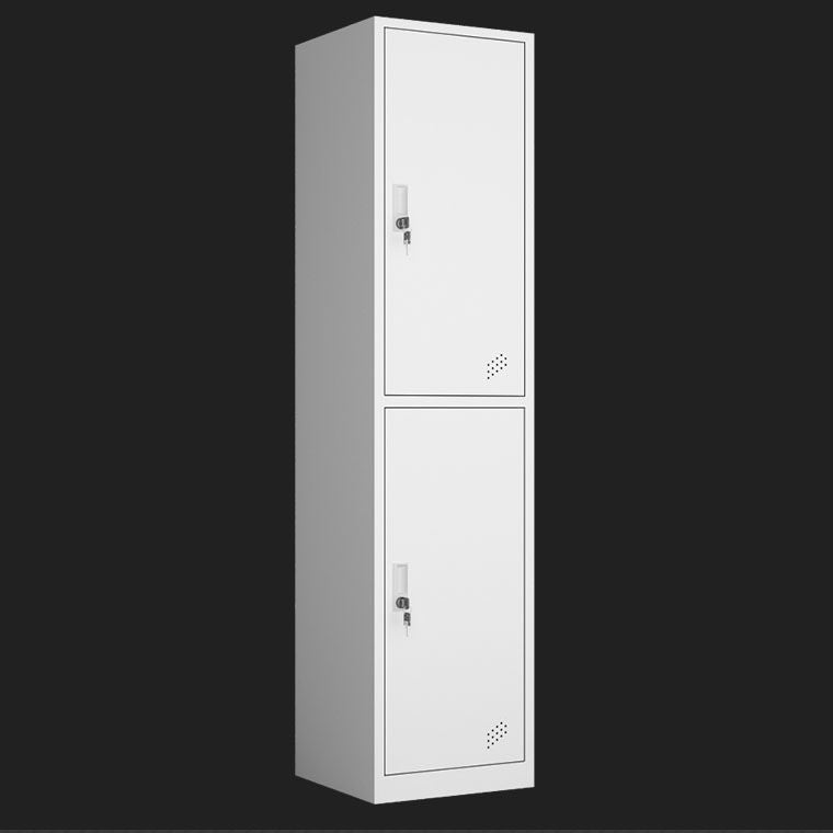 Steel Storage Cabinet Contemporary Wardrobe Armoire for Bedroom