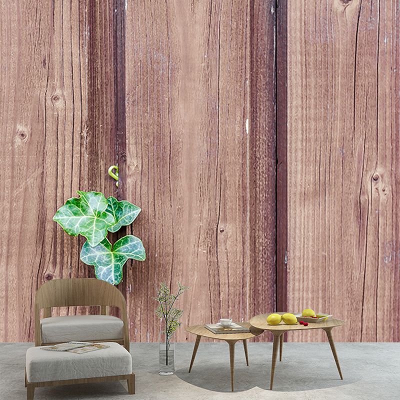 Environment Friendly Mural Wallpaper Wood Texture Photography Bedroom Wall Mural