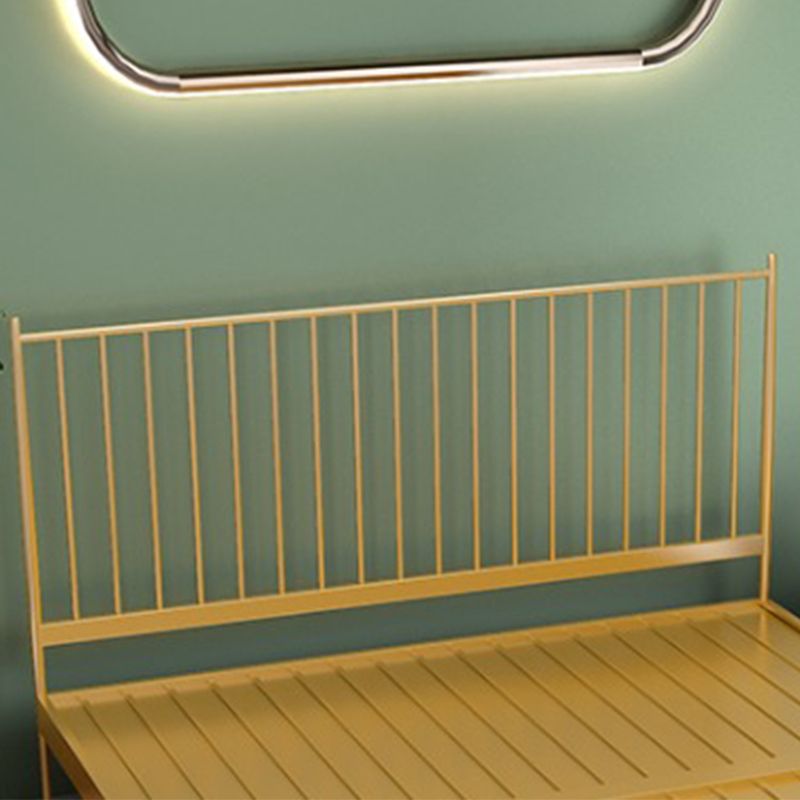 78-inch Metal Slat Bed Rectangular with Headboard,Modern King DayBed