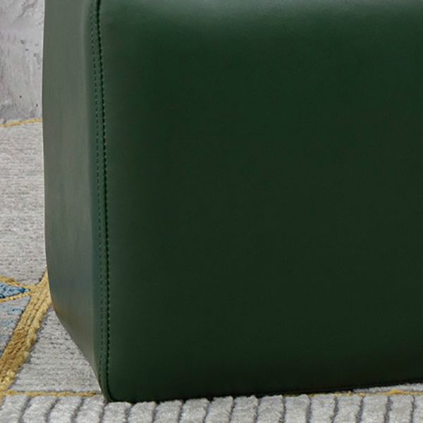 Modern Leather Standard Solid Color Stain Resistant Standard for Drawing Room