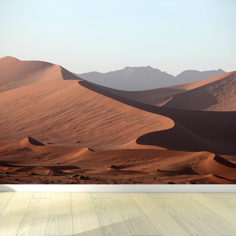 Big Desert Mural Wallpaper Moisture Resistant Modern Bedroom Wall Covering