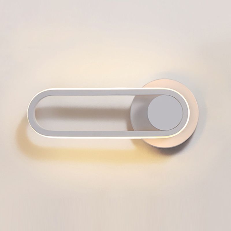 Modern Minimalist Style Linear Wall Mounted Lights Metal Wall Lamps for Living Room