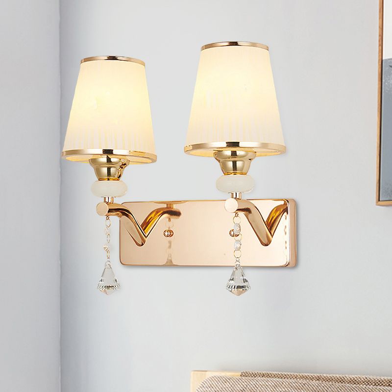 Éclairage d'applications murales régulières à 2 bulb